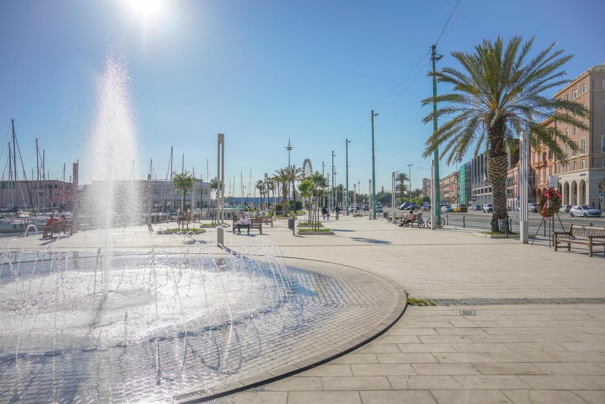 Puccini Apt - Centro Citta - Wifi - Ac Cagliari Exteriör bild